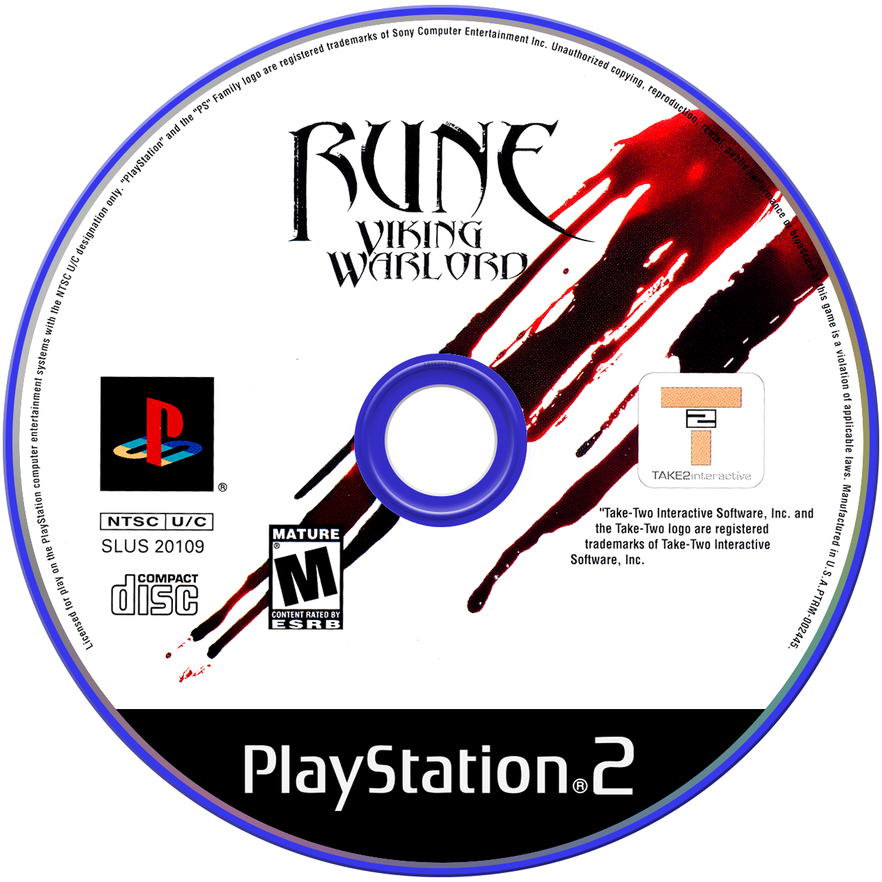 Rune Viking Warlord media 4 for Playstation 2